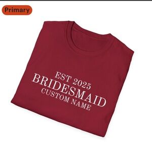 Gildan Bridesmaid Tee - Short Sleeve